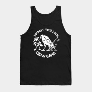 Street Crow gang funny vintage ravens lovers Christmas gift Tank Top